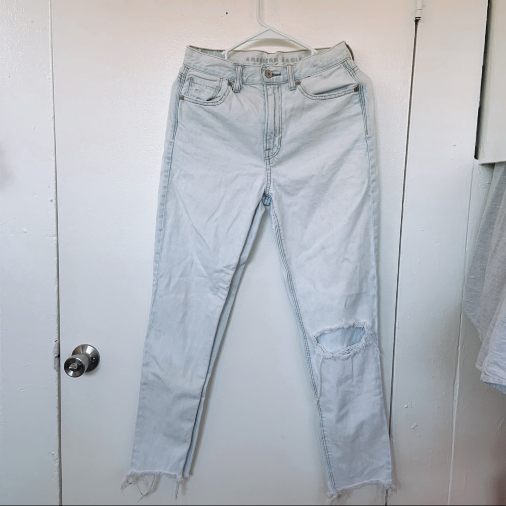 Light-wash Mom Jeans